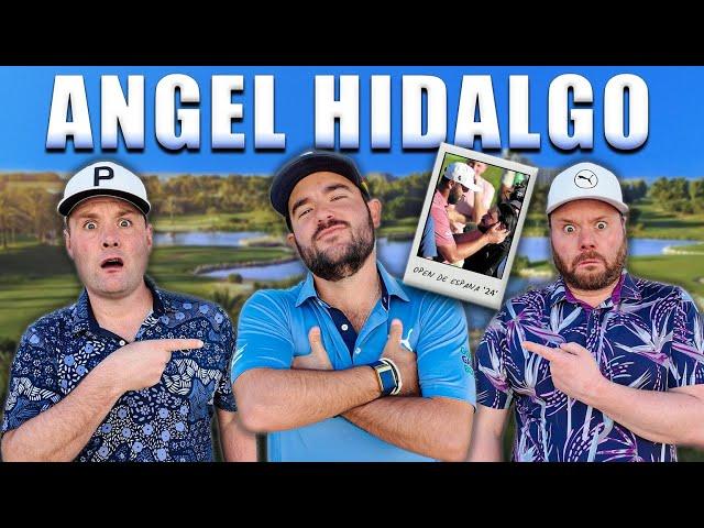 He Beat John Rahm, But Can He Beat 2 Mid Handicappers?   | Angel Hidalgo VS Tubes & Ange