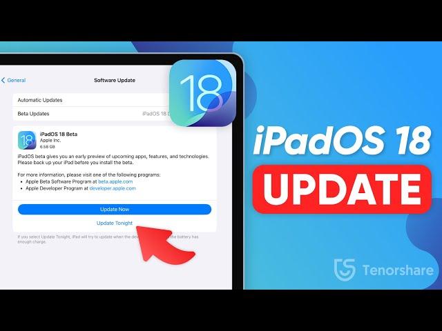 How to Download & Install iPadOS 18 Beta on iPad | Update iPadOS 17 to 18