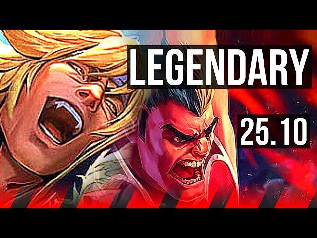 SETT vs DARIUS (TOP) | 8 solo kills, Legendary | KR Diamond | 25.10