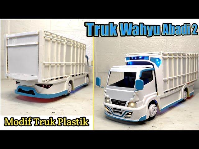 Cara modif truk plastik menjadi truk WAHYU ABADI 2 MBOIS ( Truk Plastik)