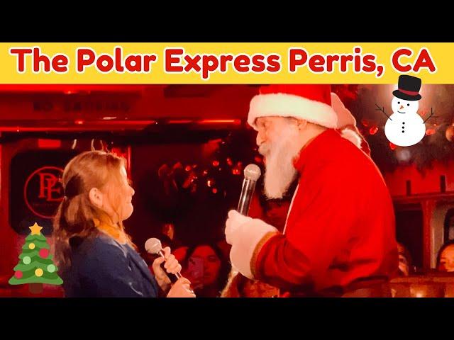 The Polar Express Train Ride *FULL EXPERIENCE* Perris, CA