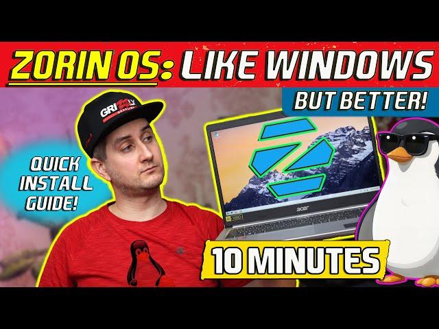 Fast & Easy Zorin OS Installation Tutorial for Beginners