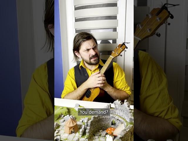 D&D Magic item - Lute of Woe and Woah! #dnd #shorts #dndcosplay #roleplayinggame