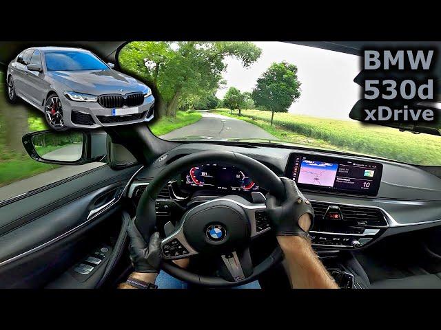 2021 BMW 530d xDrive | POV test drive | #DrivingCars