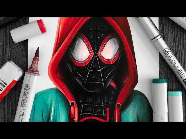 Drawing Spider-Man: Into the Spider-Verse