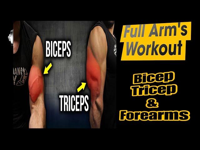 Today is my Arms Workout |Biceps,Triceps & Forearms| #biceps #triceps #forearms #trending #gym