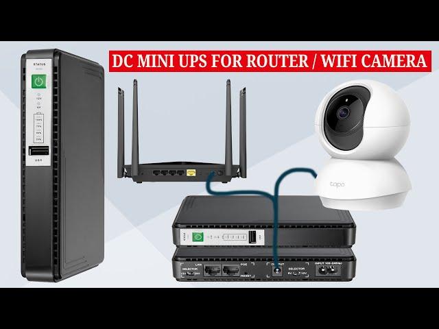 Unboxing & Setup Guide: AR-MINIDC-3 Mini DC UPS for WiFi Routers & Modems | Up to 8 Hours Backup