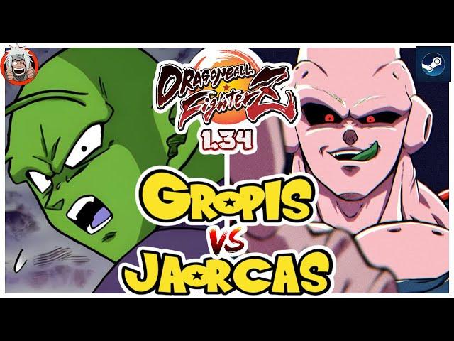 DBFZ Gropis vs Jaorcas (Baby2, Zamasu, KBuu) vs (Piccolo, GokuGT, GokuSSJ) 1.34