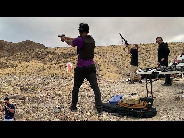 Gun range with friends | Las Vegas NV #youtube