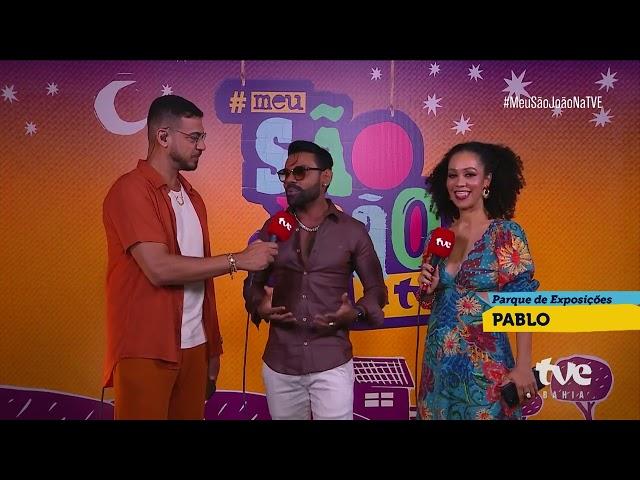 JHONATÃ GABRIEL E VANIA DIAS ENTREVISTAM PABLO | #MEUSÃOJOÃONATVE