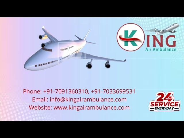 Hire the Safest Medical Air Ambulance Services in Chennai and Ranchi by King at the Actual Cost