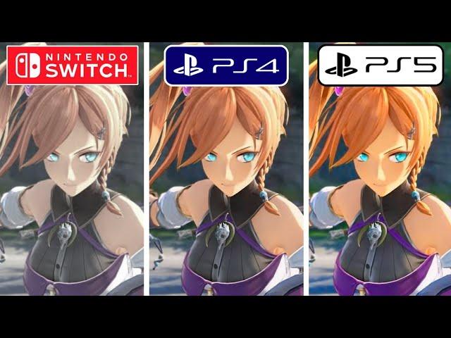 Ys X Nordics PS4 vs PS5 vs Nintendo Switch Graphics Comparison