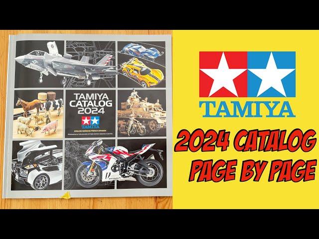 Unveiling TAMIYA CATALOG 2024 - Page by Page