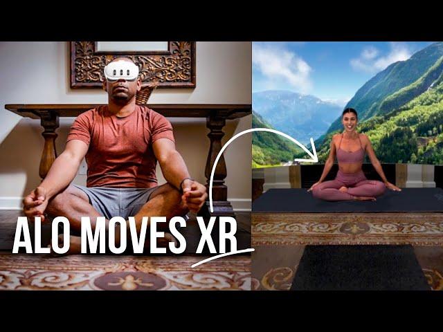 Alo Moves XR turns your Quest into a private Yoga Instructor!