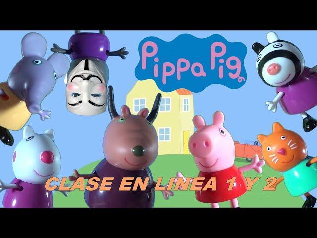 Pippa Pig - Clase en linea 1 y 2 (Completos)