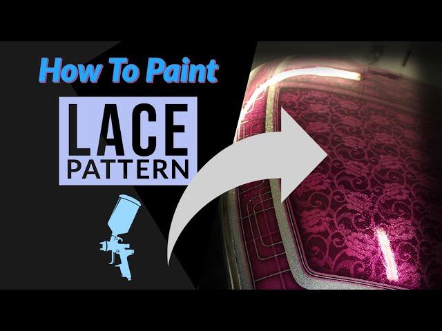 How to Paint a Floral Lace Pattern video