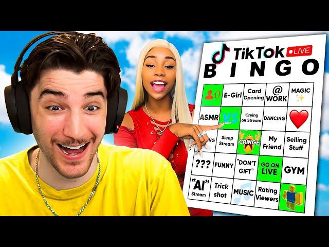 Tik Tok Live Bingo