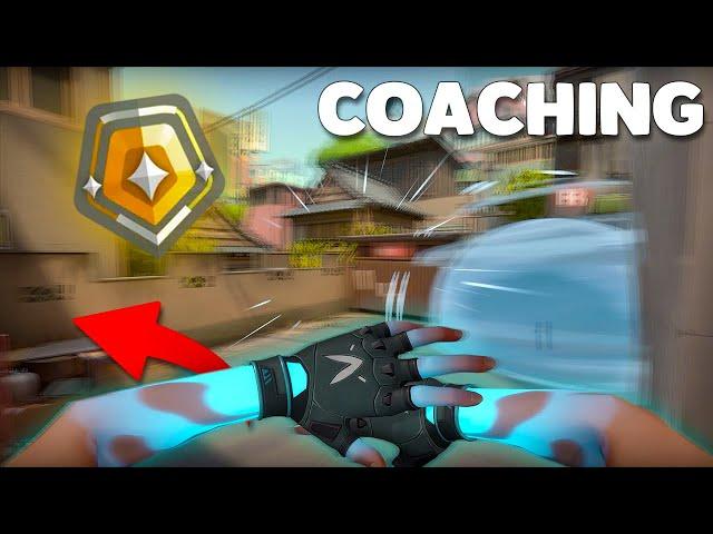 I coached a hardstuck gold! Valorant coaching