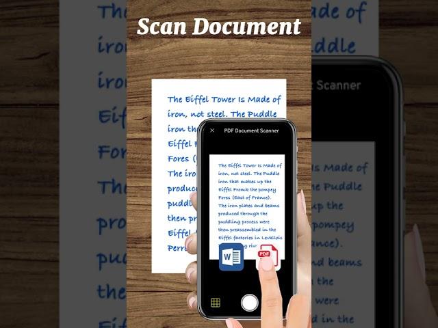 Scan Document to PDF