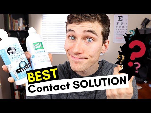 Best Contact Solution - Best Contact Lens Solution for Dry Eyes