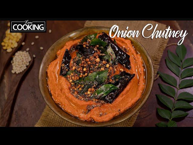 Onion Chutney Recipe in Under 30 Minutes | Perfect Side Dish for Idli & Dosa | Easy Chutney Recipe