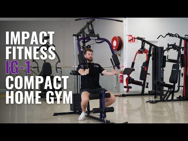 Impact Fitness IG-1 Compact Home Gym Exercise Video - Dynamo Fitness Equipment