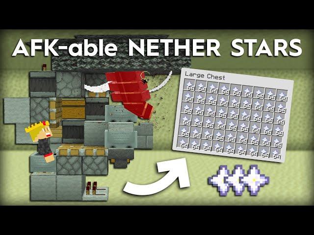 Minecraft Wither/Nether Stars Farm - 90+ Per Hour