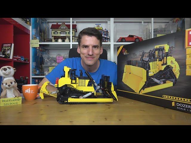 Nach 14 Jahren wieder ein RC-Bulldozer! Happy Build® 22011 Planierraupe