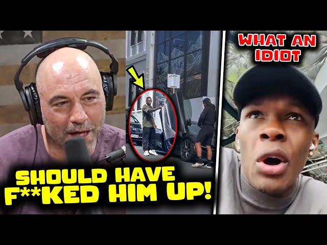 Joe Rogan REACTS to Adesanya SPITTING on a Guy, Daniel Cormier Absolutely GOES OFF + IZZY RESPONDS