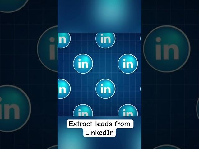 Unlock LinkedIn Leads! Effortlessly extract emails & boost your business growth! #LeadGeneration