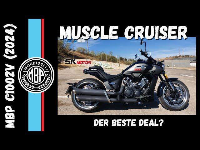 Morbidelli MBP C1002V (2024) | Preiswerter Muscle-Cruiser! Probefahrt, Walkaround, Soundcheck