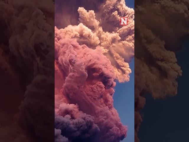 Mount Lewotobi Volcano Erupts In Indonesia, 11km-High Ash Cloud Seen At Site