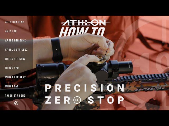 Precision Zero Stop | Athlon Optics