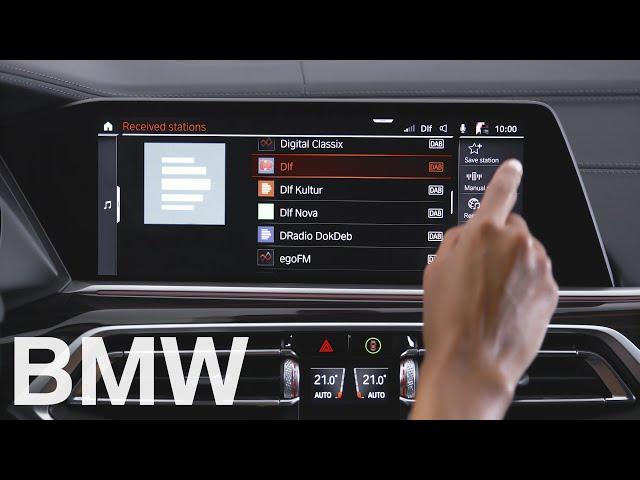 How to save your favourite radio stations – BMW How-To