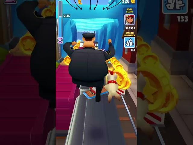 Gameplay  of Subway surfers #shorts #subwaysurfers