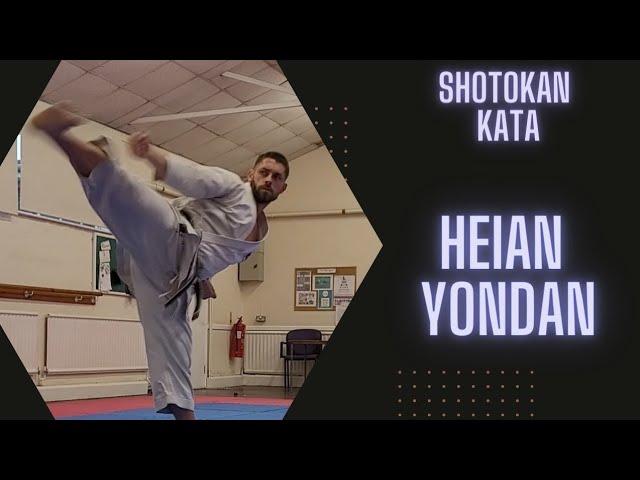 Shotokan Kata - Heian Yondan #karate #shotokan #kata