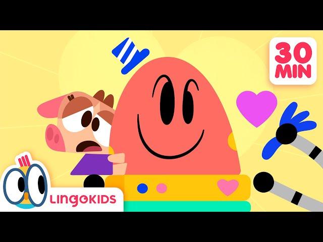 Learn EMPATHY  and More with BABY BOT Cartoons for Kids | Lingokids