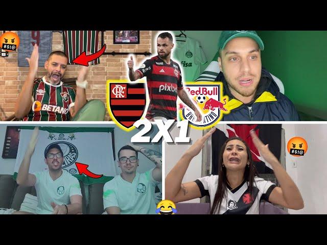 REAÇÕES DOS RIVAIS SECANDO O MENGÃO- FLAMENGO 2X1 BRAGANTINO- BRASILEIRÃO 2024- VAMOS RIR KKKKK