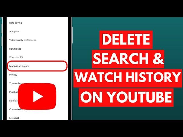 How to Delete Search and Watch History on YouTube (2023)?