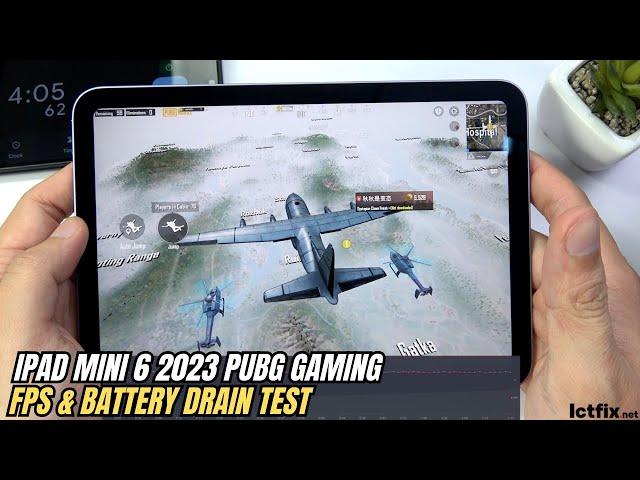 iPad Mini 6 2023 PUBG Mobile Gaming test