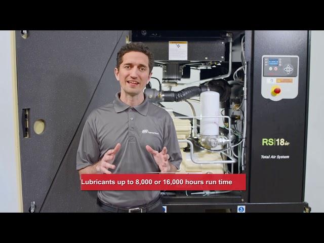 Ease of Maintenance Ingersoll Rand Oil-Flooded Rotary Screw Compressor 11-22kW (15-30HP)