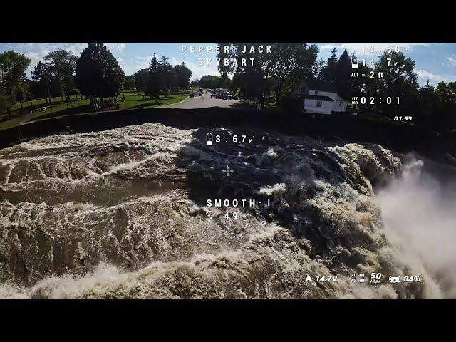 The Rapidan Dam Flood - Mankato, Minnesota #minnesota #floodnews #floodingofrivers