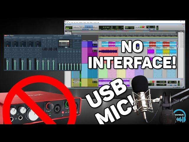Use Pro Tools Without ASIO Interface & Record USB Mic (ANY ASIO DAW)