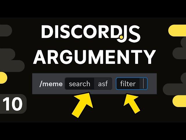 Discord Bot from scratch in DiscordJS (#10) Arguments: string, number, integer, choices and more