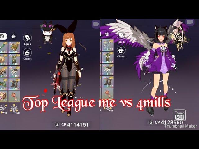 Top League against 4million player PvP - The Legends of Neverland.