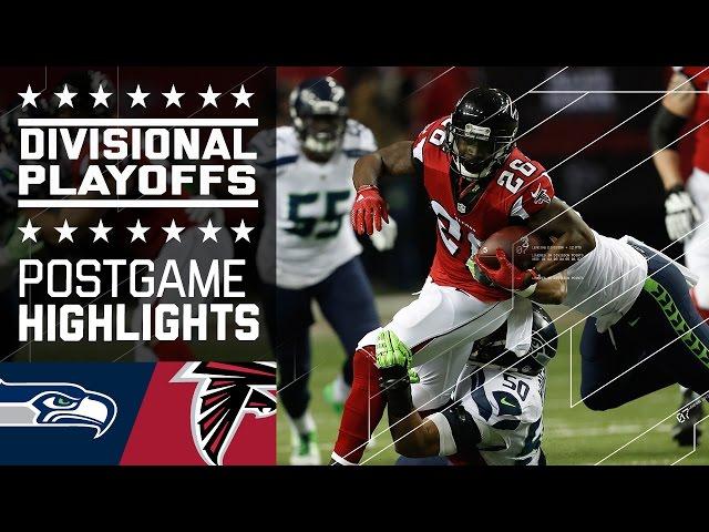 Seahawks vs. Falcons | NFL Divisional Game Highlights