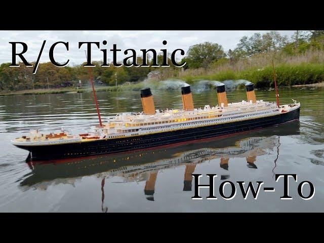 R/C Titanic Model: How It's Made