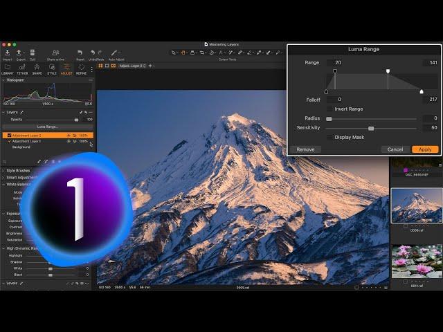 Capture One Techniques - Rasterizing Luma Range Masks