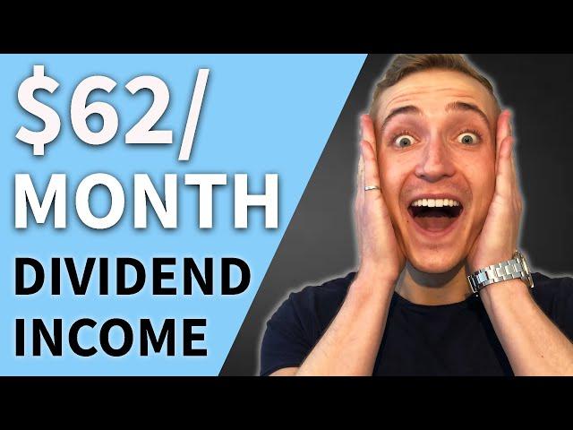 How I Make $62 Per Month in Passive Dividend Income (My Dividend Stock Portfolio)