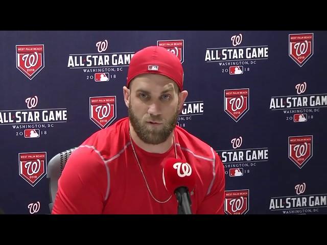 Bryce Harper threatens to leave news conference if asked about his MLB future beyond 2018 | ESPN